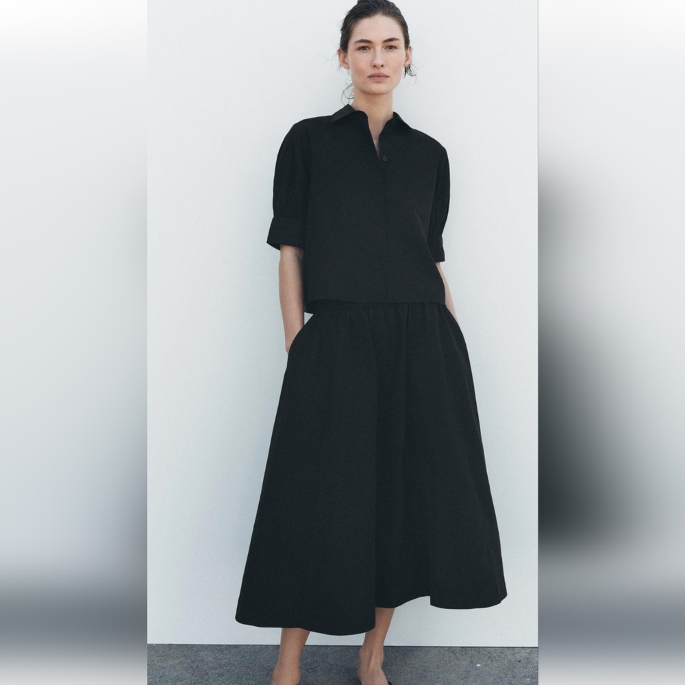 ZARA Full Modi Skirt Zw Collection